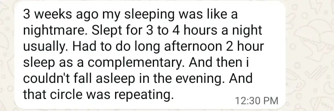 Testimonial screenshot 2