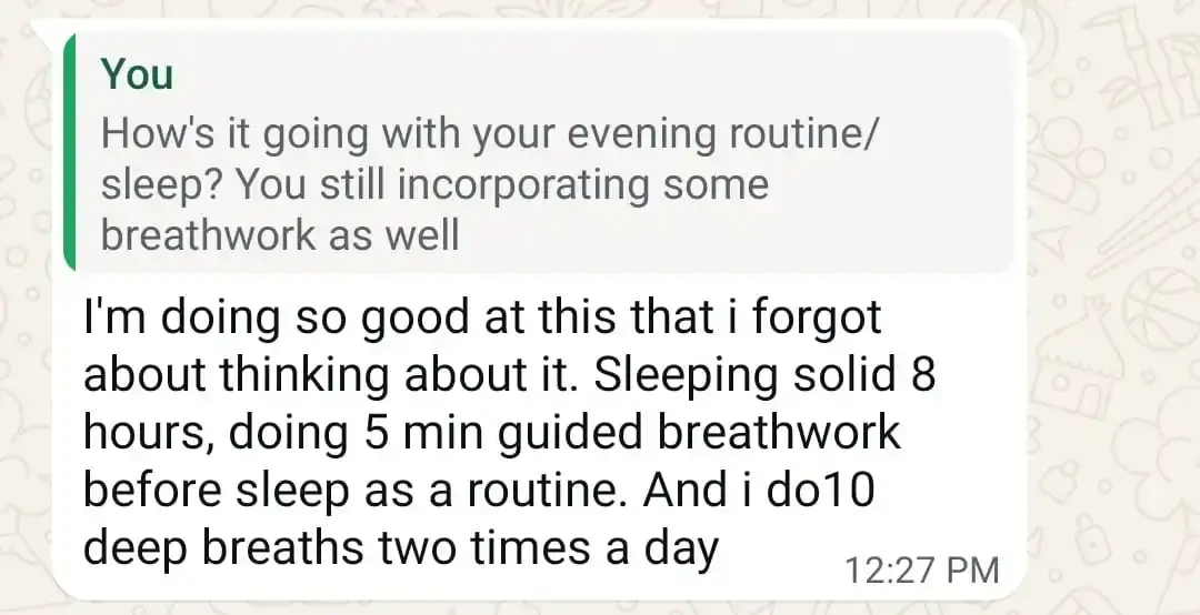 Testimonial screenshot 3