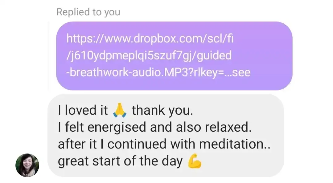 Testimonial screenshot 7