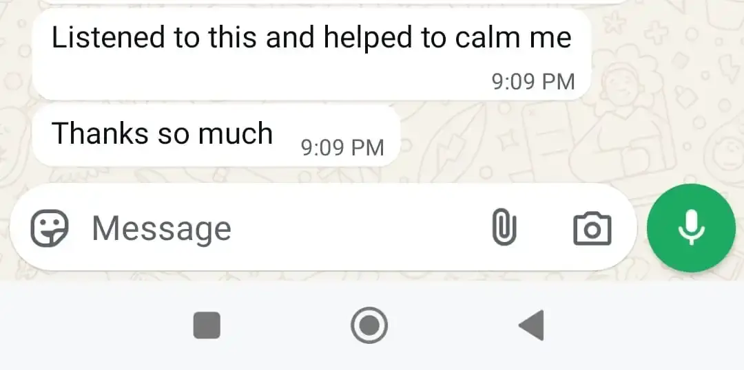 Testimonial screenshot 9